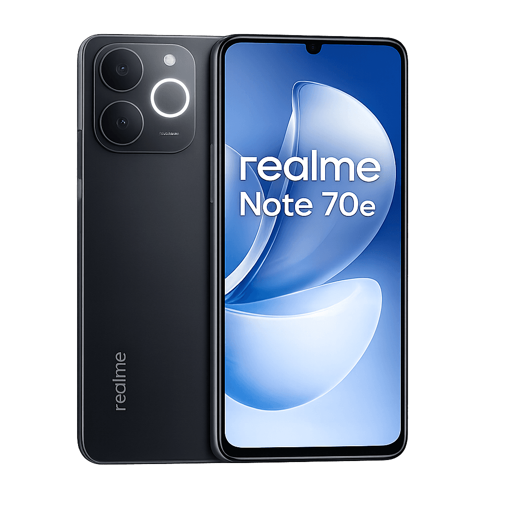 Realme Note 70 parcelado no boleto - RC Smartphones